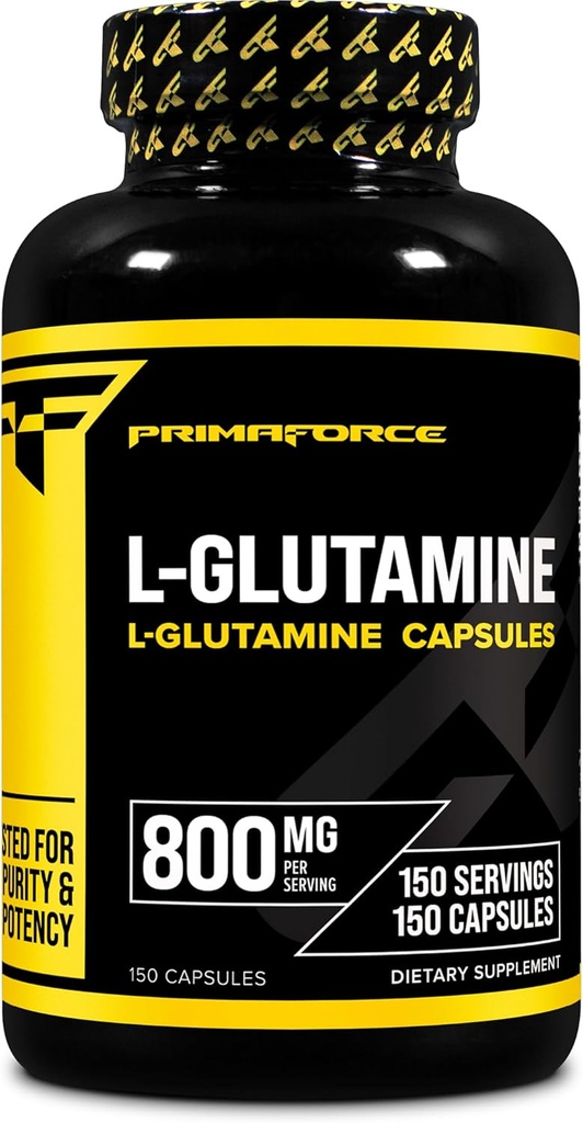 Primaforce L-Glutamine, 800mg (150 קפסולות)