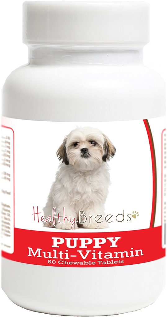 Gesunde Rassen Shih Tzu Welpen Hund Multivitamin Tablet 60 Count