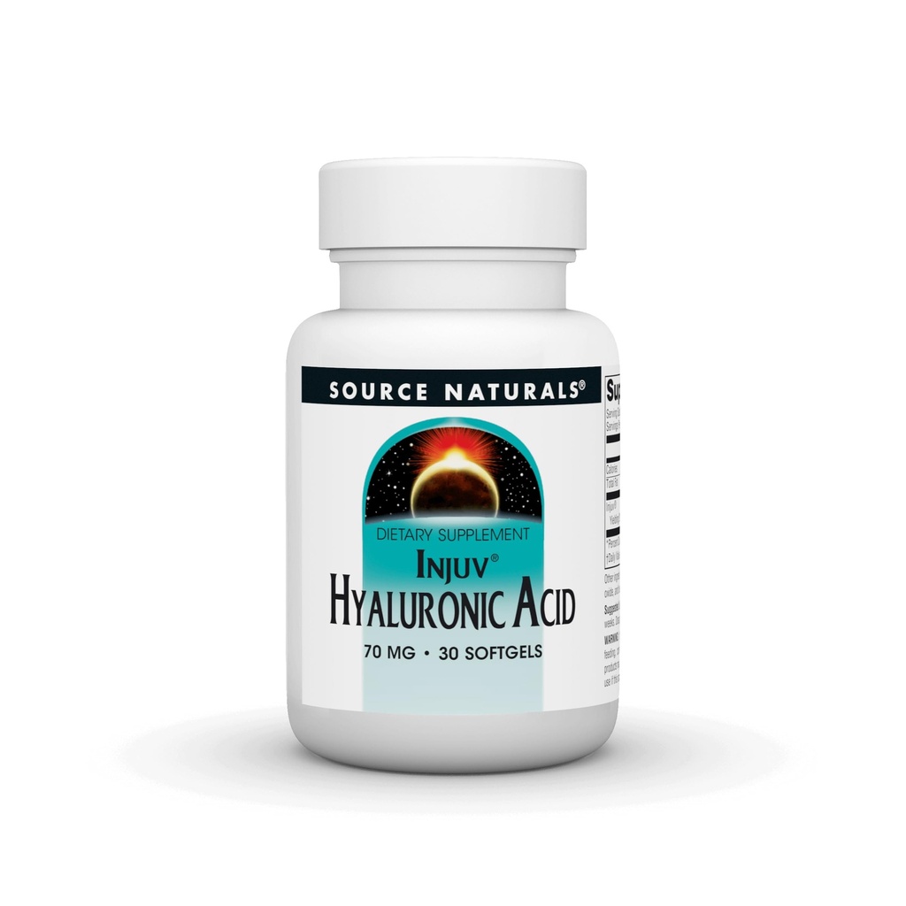 Source Naturals Hyaluronic Acid Injuv 70mg - 30 Softgels