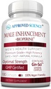 Goedgekeurde Science® Male Enhancement - Boost Performance and Encrease Drive - 180 Vegan Friendly Capsules (1 fles)
