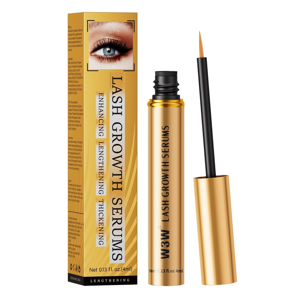 S'ha actualitzat W3W Lash Serum per a l'Ullash Realça, el Creixement de l'Ull, la fórmula suau per a Longer, Fuller, i el gruix Lashs, 4ml