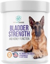 Buldder strength Approx 55 Chews - Chó tự nhiên UTI Hỗ trợ điều trị cho chó - Chó Cranberry - Phụ chó cao cấp bị bệnh xơ gan - sản xuất ở Hoa Kỳ