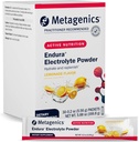 Metagenics Endura - Electrolyte Balance Powder with Vitamin C & E - Hydration Packets with Sodium & Калий за възстановяване и производителност* - Non-GMO, Gluten-Free - Lemonade Flavor, 30 Packets