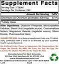 Chromium Picolinate 200 mcg & Vitamin K2 (MK7) with D3