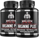Dr. Emil's ARGININE Plus - L Arginine + L Citrulline - 2500 MG High Dose NO Booster Tablets - Nitric Oxide Supplement für Vaskularität und Herzgesundheit (Arginin AAKG und Citrulline Malate 2:1)