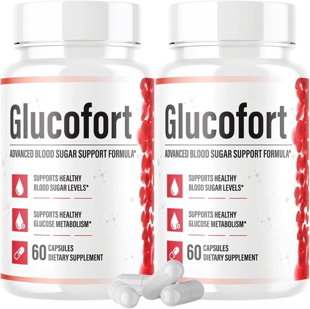 Mega Hits Glucofort hỗ trợ Công thức hỗ trợ, 120 Capsules