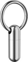 Small Pill Case Keychain Portable Pill Container Waterproof Titanium Pocket Pill Organizer, Tiny Pill Holder Bottle för Travel
