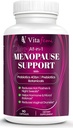 Best Rated Highly Effective Menopause Support, Menopause Probiotics, Hot Flashes, Night Sweats, Hormone Balance, Mood Swings, DIM, Black Cohosh, Dong Quai, 40Bn CFU