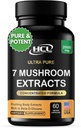 Suplemento de cogomelos Extractos de Lions Mane Cordyceps Chaga Reishi Turquía Tail Maitake Shiitake Capsules - Natural Vitaminas Minerais Antioxidantes Suplemento - feito en Estados Unidos