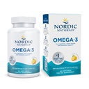 Nordic Naturals Omega-3, Lemon Flavor - 60 Soft Gels - 690 mg Omega-3 - Fish Oil - EPA & DHA - Immune Support, Brain & Heart Health, Optimal Wellness - Non-GMO - 30 Servings