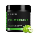 Kaged Original Pre Workout Powder | Krisp Apple | Pre-Kaged | Formulated with Creatine, Beta Alanine, Pure Caffeine | 20 Servings