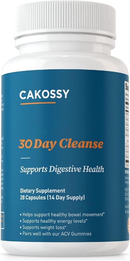 Colon Cleanse Capsules - Dukung Kesehatan Digetical, Movement Tunai Reguler, Detoksifikasi dan Permuda dengan Formula Serba Natural Herbal