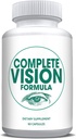 Pure Eye Health Vitamin & Mineral Supplements for Adults | #1 Complete Research Vision Formula w/Bilberry, Lutein, Zeaxanthin, Lycopene, Resveratrol | Stöder Eye Strain, Dry Eyes 60 Capsules