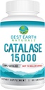 Najlepšie Earth Naturals Catalase Supplement 15,000 - Vlasy Supplements od Silné vlasy - 60 Kapsule (60-Deň dodávky)
