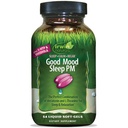 Irwin Naturals Melatonin Plus 5-HTP & Rhodiola – 54 Liquid Soft-Gels – Calm, Relaxation & Sleep Support