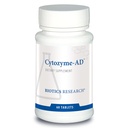 BIOTICS RESEARCH Cytozyme-AD - Adrenal Support Supplement, Promotes HPA Axis Balance, Healthy Stress Response and Calm Energy, SOD and Catalase Antioxidant Enzymes, Gluten and Dairy Free, 60 Tablets