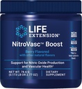 Life Extension NitroVasc Boost, Blood Flow תוסף, Nitric Oxide Support, Heart Health, L-arginine, Gluten-Free, non-GMO, Vegetarian, 1 Scoop, 30 משרתים