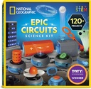 National Geographic Circuit Maker Kit - Electronics Kit pro děti se 120 elektrickými obvody, Electric Circuit STEM Toy, Electronic Projects, Electric Circuit Kit pro děti, Electric Kit