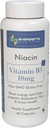 Vitamina genèrica B3 Nacin suplementari - 60 Capules Energia Booster.