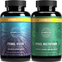 Primal Harvest Multivitamin & Primal Vision - Kompletne wsparcie dla codziennego Wellness & Eye Health z witamin i składników odżywczych