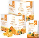 Ener-C Sugar Free Energy Orange Multivitamin שותה ויטמין C 1000 מ"ג ואלקטרוליטים - תמיכה בתחמושת טבעית עם אבקות מיץ פירות אמיתיים Non-GMO טבעוני & Gluten חינם - 60 Count Count Count