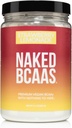 NAKED Jahodová citronáda BCAAs Amino Acids Powder, 100% čistý 2: 1: 1 Vzorec, Vegan Branched Chain Amino Acids, Instantized All Natural BCAA Powder Supplement - 501 Grams, 34 Servings