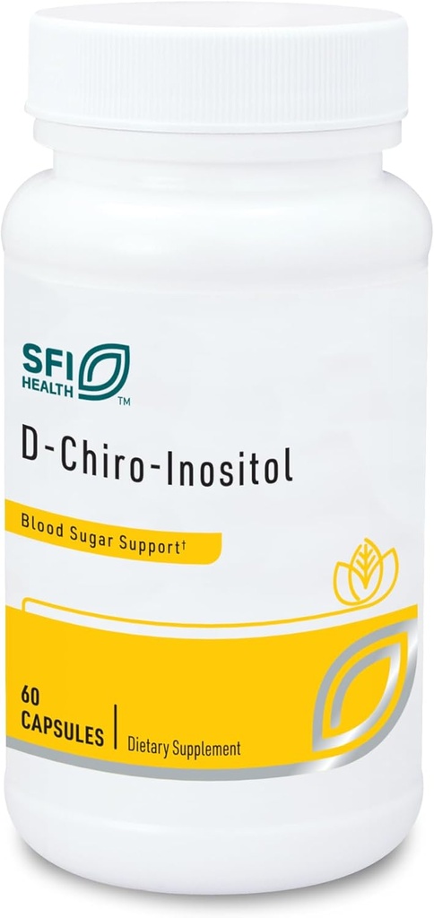 Klaire Labs D-Chiro-Inositol - 150 Milligrams Hypoolergenic Supplement (60 Capsuls).