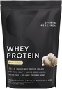Sports Research Whey Protein Isolate - Sports Nutrition Protein Powder 25g на Сервиране - 2.1lb Bag Whey Protein - Vanilla Flavor - Bulk Protein Powder, 26 Servings