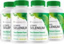(INTERNAATION SHIPPING) Youngevity Ultimate Selenium 100 mcg 4 Şişes 90 Capsules
