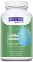 Emerita by Life-flo Midlife Balance, Menopause supplements for Women, Healthy Balance Support with Black Cohosh and Red Clover, 60-Day Guarantee, Not Tested on Animals, 30 Servings, 60 VegCaps
