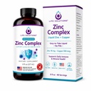 Life Solutions Liquid Zinc Supplement with Copper, Zinc Gluconate & Copper Gluconate, Zinc Complex for Daily Mineral Support, No Pills, Non-GMO, 8 fl oz, 48 Servings