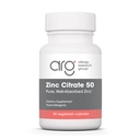 Allergy Research Group Zinc Citrate - Delivers 50 mg Zinc Citrate - Supports Immune Response, Cognitive Health & Cellular Function - 60 Servings - 60 Capsules