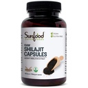 Sunfood Superfoods Raw Shilajit Capsules - Shilajit Resin Supplement for Women & Men, Ancient Himalayan Extract with Fulvic Acid, Mineral Rich Wellness Support - 90 Capsules