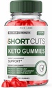 rize labs Sneltoetsen Keto Gummies voor geavanceerde gewichtsverlies, supplement voor energie en stofwisseling (60 Gummies)