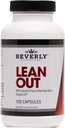 Beverly International Lean Out 120 vāciņi. Fat Burner ar vielmaiņas atbalstu. Lipotrops. Holīns, karnitīns, hroma. Stimulējoša-brīva Belly Fat Burner. Saņem Leaner. Izmantojiet AM & PM, Stackable Diēta tabletes.