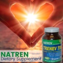 Biotherapy Natren Trenev Trio Probiotic Capsule - Three-in-One Dairy-Free Dietary Supplement - for Healthy Intestinal Flora, Aid Digestion & Absorption - 30 Capsules Each with 30 Billion CFU