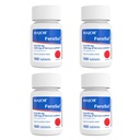 Major Ferosul - Ferrous Sulfate 325mg Tablets with 65mg of Elemental Iron - Iron Supplement for Women, Men - Red - 100 Count (4 Pack)