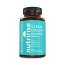 NutriRise 15 Day Quick Colon Cleanse for Gut Health - Digestive Support with Probiotics & Fiber for Constipation, Regularity & Bloating, Sugar & Gluten Free