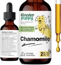Forever Puppy Chamomile Drops för hundar - Liquid Chamomile Extract för Gas Relief & Gut Cleanse Support - Digestive Health Liquid Supplement för hundar av alla raser och storlekar - 2 oz