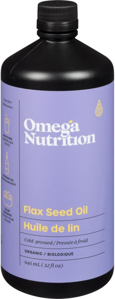 Omega Nutrition Linu sēklu eļļa, 32-Ounce