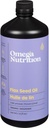 Omega Nutrition Olio di semi di lino, 32-Oncia