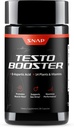 Snap dodatki Testosteron Booster za moške - spodbuja rast mišic, Booster za moške, izboljšanje naravne energije, Stamina in moč, 90 Kapsule (30 strežnice, 1 mesec dobave)