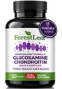ForestLeaf Glucosamine Chondroitin MSM Joint Supplement Complex - 1200mg - 120 Caps