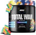 REDCON1 Total War Pre Workout, Rainbow Candy, L Citrulline, Malic Acid, Green Tea Leaf Extract for Pump Boosting Pre Workout for Women ' Men - 3.2g Beta Alanine to Reduce Exhaustion, 30 Servings