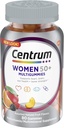 Centrum MultiGummies Gummy for kvinner 50 Plus, med vitamin D3, B6 og B12, multivitamin/Multimineralt Supplement - 80 count