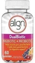 Align Prebiyotik + Probiyotik Gummies Natural Fruit Flavors - 60 CT, 3 Paket