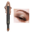 ZUK 2-in-1 Creamy Eyeshadow Stick, Matte & Shimmer Eye Shadow, High Pigmented Eye Shadow Sticks, Long Lasting Eyeshadow Highlighter Pencil, Glitter Eyeshadow Crayon for Women, Cruelty-Free and Vegan