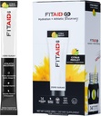 FITAID GO ZERO Sugar Recovery Hydration Packet, W / BCAA, Glukozamina, Electrolytes, Omega- 3, 100% Czysty, Keto- przyjazny, Wegan & Gluten- Free, 5 kalorii, Naturalnie Sweetened, 14 opakowanie