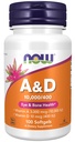 NOW Supplements, Vitamin A & D 10,000/400 IU, Eye Health*, Essential Nutrition, 100 Softgels