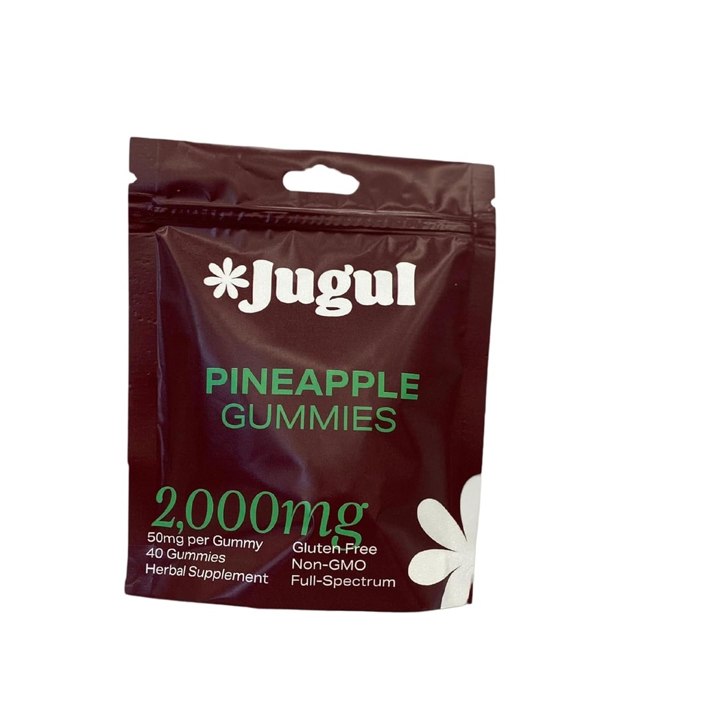 Jugul Pineapple Gummies 2000mg